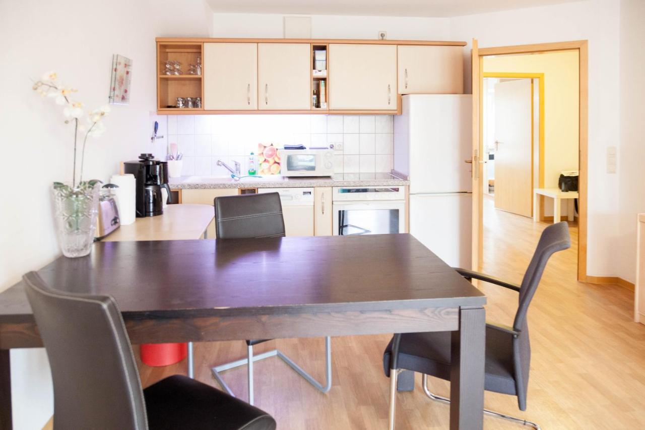 Fewoleipzig Sued Mit Tiefgarage Buitenkant foto