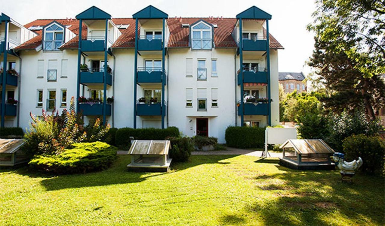 Fewoleipzig Sued Mit Tiefgarage Buitenkant foto
